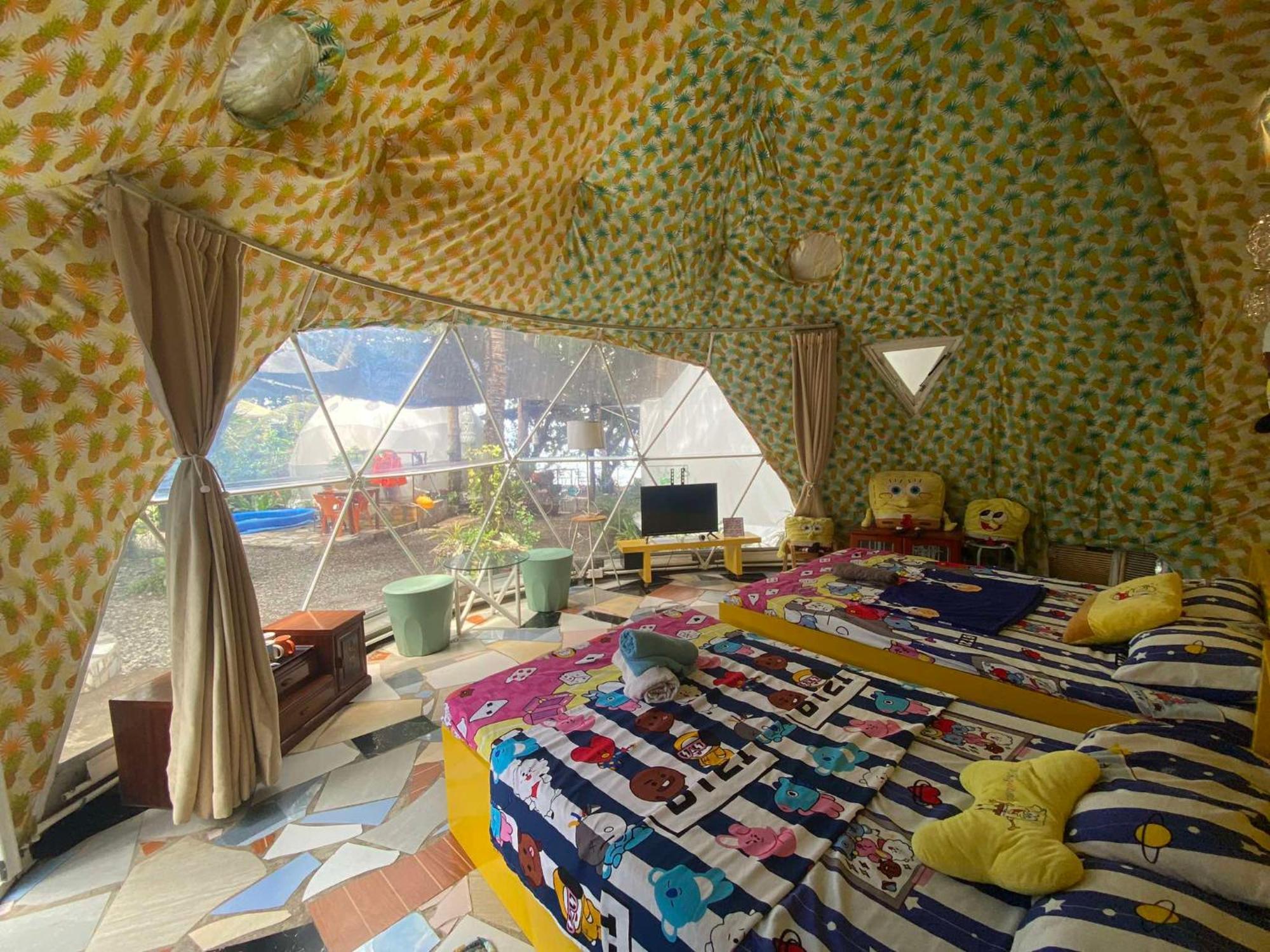 Glamping Dome Dauin Beach Resort Exterior photo